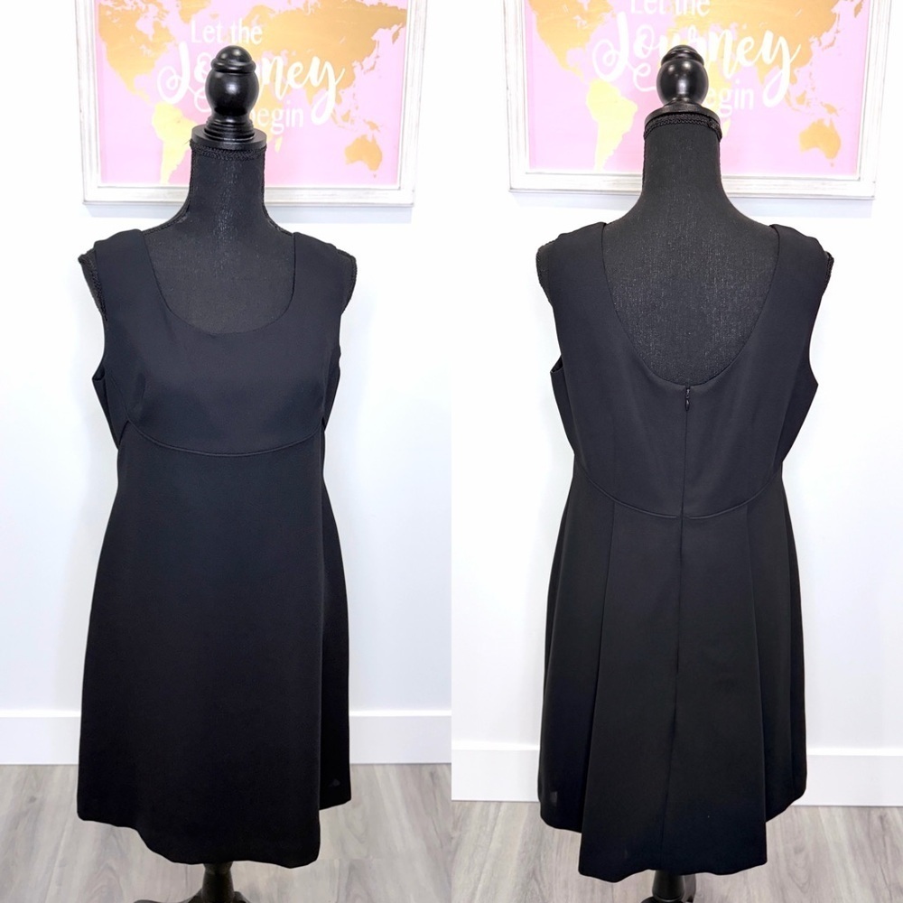 Liz Claiborne Midi Black Dress